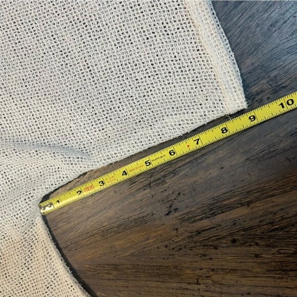 Vintage Y2K Noelle White / Off White Open Knit Top – One‎ Size - Picture 7 of 8